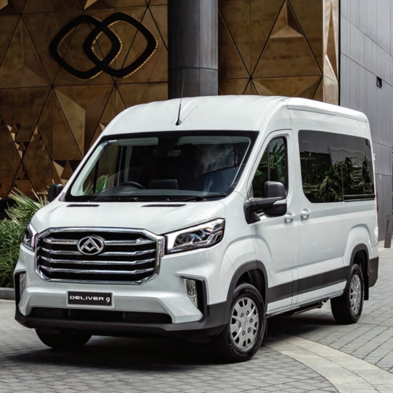 Van rentals Sydney with Blue Bird Rentals team preparing a cargo van for moving van hire