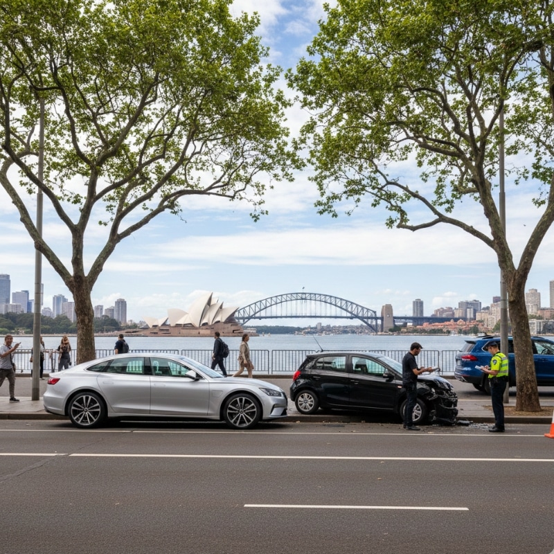 A not at fault replacement car helping Sydney drivers stay mobile after an accident.